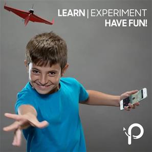 POWERUP 4.0 Radio-ohjattava paperilennokki -9