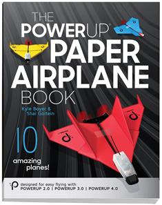 POWERUP Paperilentokone-kirja