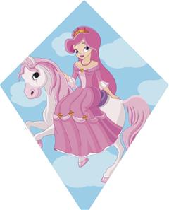 Prinsessaleija (alkaen 4v), 73 x 60 cm