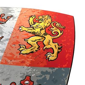 Prinssi Leijonasydän Vaahtomuovikilpi 57 x 10,5 cm 2-kerroksinen-5