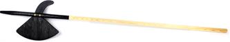 Puinen halberdia 119cm, lehden leveys n. 21 cm.