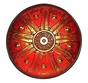 Puinen kilpi lapsille ''Romans'' 40 cm