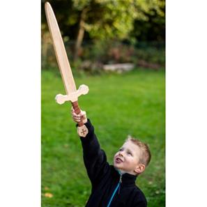Puinen miekka 63cm, pyökki-2