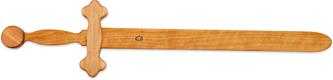 Puinen miekka lapsille 56 cm, Puu öljytty-3