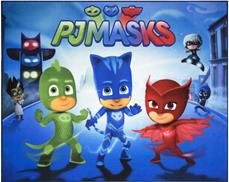 Pyjamasankarit / PJ Masks De Luxe lasten matto 95x125 cm