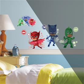 Pyjamasankarit (PJ Masks) Seinätarrat / malli 2