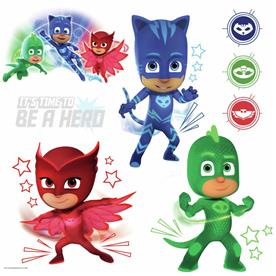 Pyjamasankarit (PJ Masks) Seinätarrat / malli 2-2