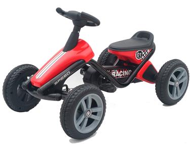 Racing 01 GoKart lapsille, punainen (3-6 vuotta)