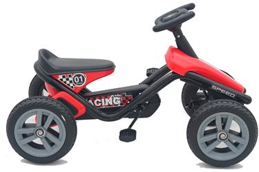 Racing 01 GoKart lapsille, punainen (3-6 vuotta)-2