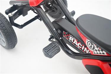 Racing 01 GoKart lapsille, punainen (3-6 vuotta)-5