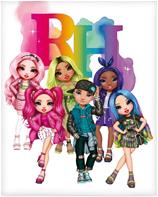 Rainbow High fleecehuopa 130 x 160 cm