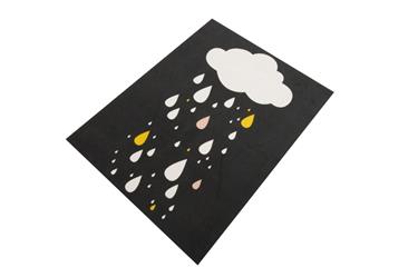 Raindrops De Luxe lasten matto 95x125 cm-4
