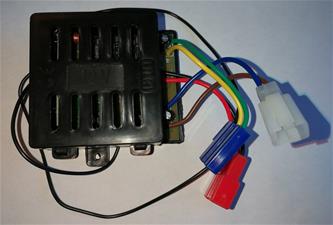 RC 27Mhz ohjauskotelo 12v (musta)