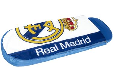 Real Madrid Junior 2-in-1 -vierasvuode ja makuupussi 