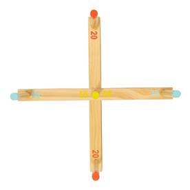 Rengaspeli Puinen puutarhapeli-3