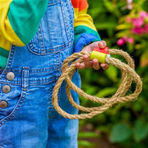 Rengaspeli Puinen puutarhapeli-8