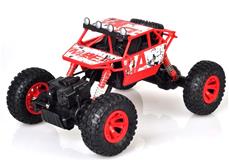 Rock Rover Kauko-ohjattava 4WD Crawler 1:18 2.4G, punainen