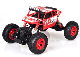Rock Rover Kauko-ohjattava 4WD Crawler 1:18 2.4G, punainen