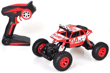 Rock Rover Kauko-ohjattava 4WD Crawler 1:18 2.4G, punainen-2