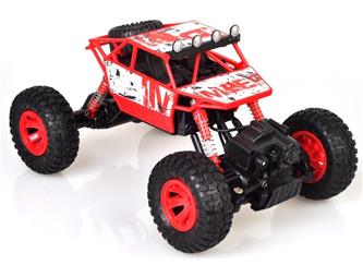 Rock Rover Kauko-ohjattava 4WD Crawler 1:18 2.4G, punainen-3