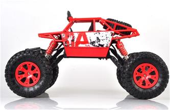 Rock Rover Kauko-ohjattava 4WD Crawler 1:18 2.4G, punainen-5