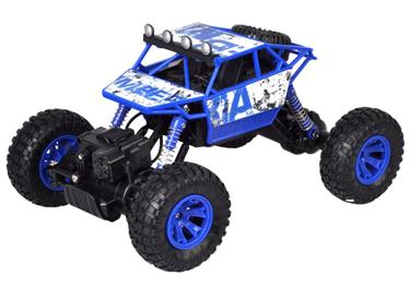 Rock Rover kauko-ohjattava 4WD Crawler 1:18 2.4G, sininen