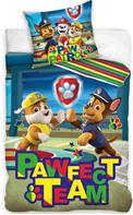 Ryhmä Hau ''Pawfect Team'' vuodevaatteet 140x200 cm - 100 % puuvillaa.