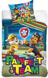Ryhmä Hau ''Pawfect Team'' vuodevaatteet 140x200 cm - 100 % puuvillaa.