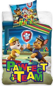 Ryhmä Hau ''Pawfect Team'' vuodevaatteet 140x200 cm - 100 % puuvillaa.
