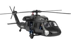 S.W.A.T. Black Hawk -helikopteri sis. 2 hahmoa 1:18