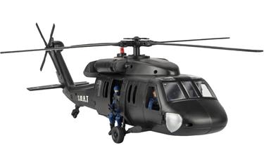 S.W.A.T. Black Hawk -helikopteri sis. 2 hahmoa 1:18
