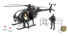 S.W.A.T. pelastushelikopteri sis. tarvikkeet ja 2 hahmoa 1:18