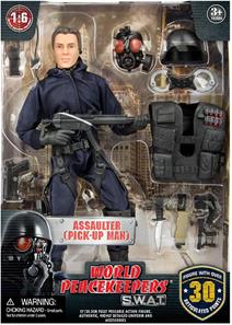 S.W.A.T. Pick-up Man Poliisi toimintafiguuri 30.5cm-2