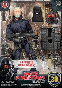 S.W.A.T. Rear Guard Poliisi toimintafiguuri 30.5cm-2