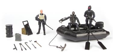 S.W.A.T. Toimintafiguuri 3-bigpack Malli A 1:18