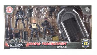 S.W.A.T. Toimintafiguuri 3-bigpack Malli A 1:18-2
