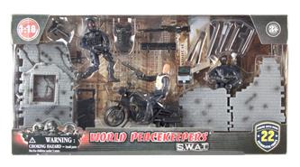 S.W.A.T. Toimintafiguuri 3-bigpack Malli C 1:18-2