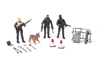 S.W.A.T. Toimintafiguuri 3-pack Malli A 1:18