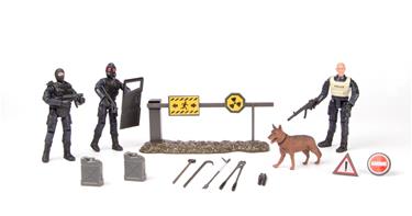 S.W.A.T. Toimintafiguuri 3-pack Type B 1:18