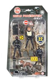 S.W.A.T. Toimintafiguuri 3-pack Type B 1:18-2