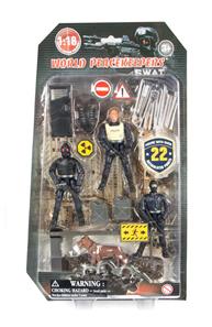 S.W.A.T. Toimintafiguuri 3-pack Type B 1:18-2