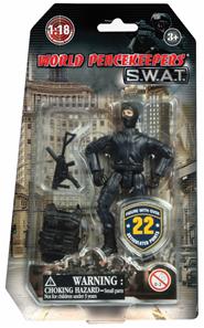 S.W.A.T. Toimintafiguuri Malli A 1:18-2
