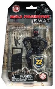 S.W.A.T. Toimintafiguuri Malli D 1:18-2