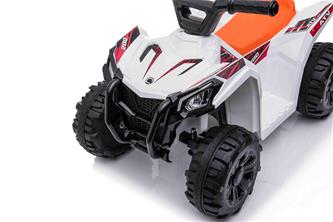 Sähkö-ATV lapsille 6V, valkoinen-13