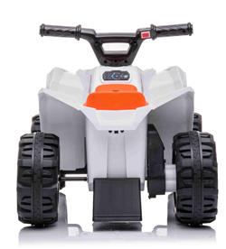 Sähkö-ATV lapsille 6V, valkoinen-3