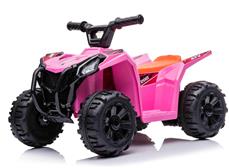 Sähkö-ATV lapsille 6V, vaaleanpunainen