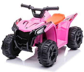 Sähkö-ATV lapsille 6V, vaaleanpunainen-15