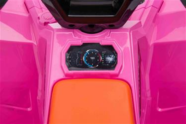 Sähköinen ATV lapsille 6V, vaaleanpunainen-11