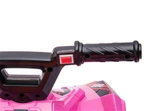 Sähköinen ATV lapsille 6V, vaaleanpunainen-17