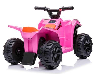 Sähköinen ATV lapsille 6V, vaaleanpunainen-6